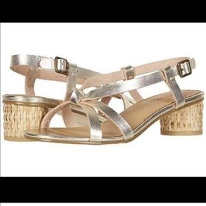 Soludos Lucie leather block heel sandals shoes